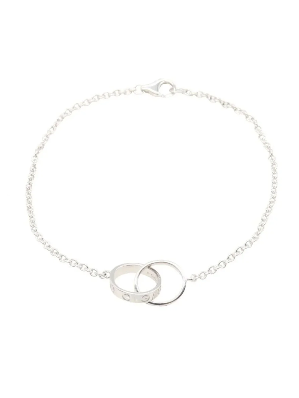 Cartier Baby Love 17 18k White Gold Bracelet